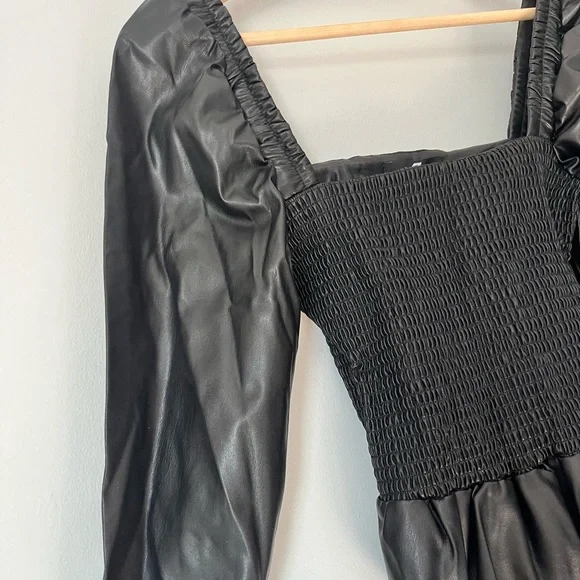 NWT leather shirt! - Picture 2 of 3